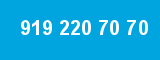 919 220 70 70